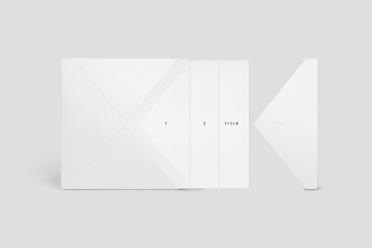 Arcade Sound - Various - Erased Tapes 1+1=X front cover