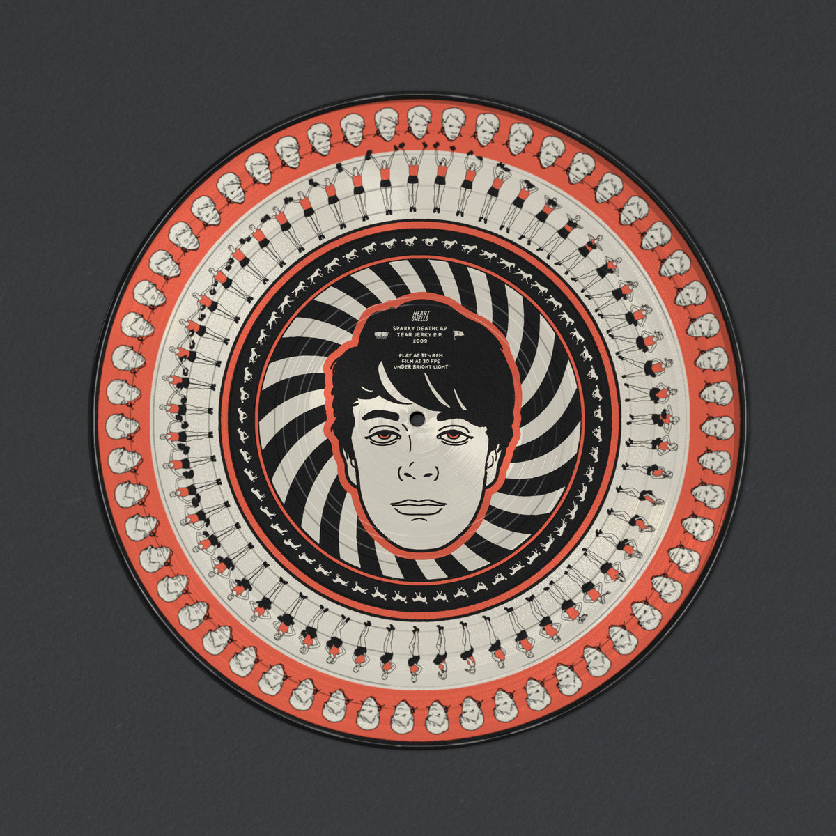 Arcade Sound - Sparky Deathcap - Tear Jerky EP front cover