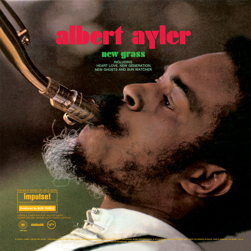 Arcade Sound - Albert Ayler - New Grass - LP front cover