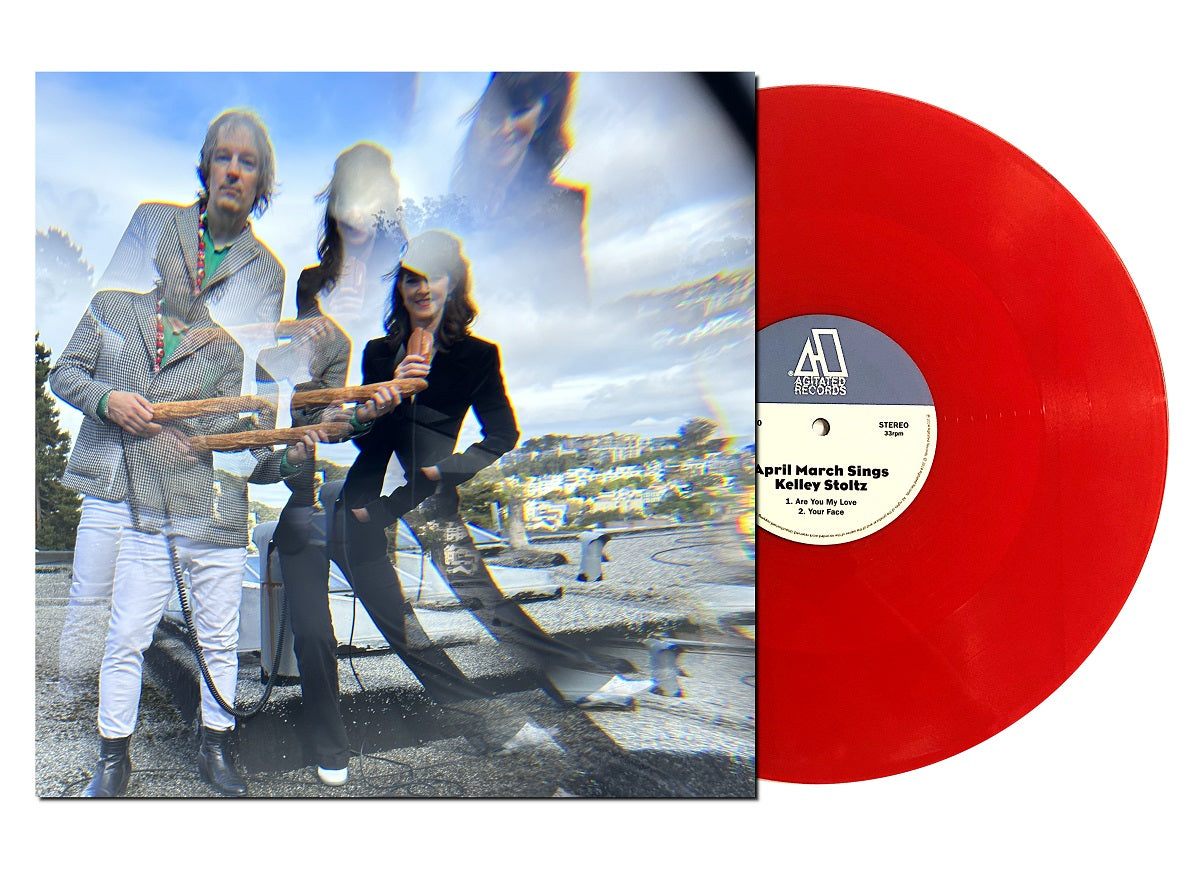 Arcade Sound - April March / Kelley Stoltz - April March Sings Kelley Stoltz - LP front cover