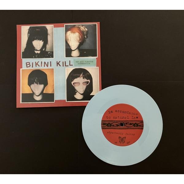 Bikini Kill - The Anti-Pleasure Dissertation - 7"