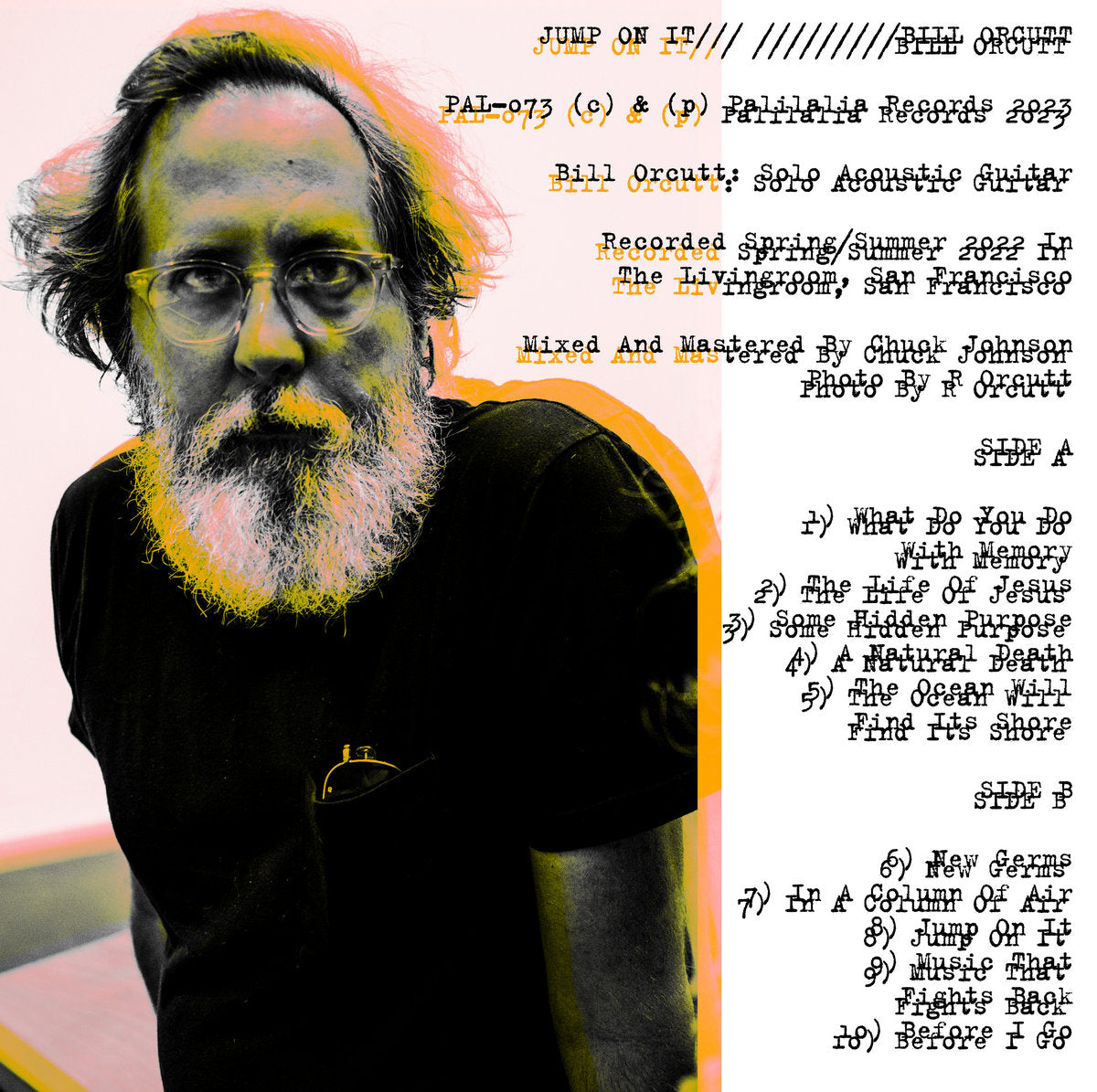Bill Orcutt - Jump On It - LP