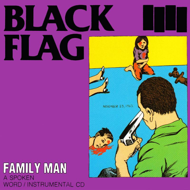 Arcade Sound - Black Flag - Family Man - LP/CD front cover