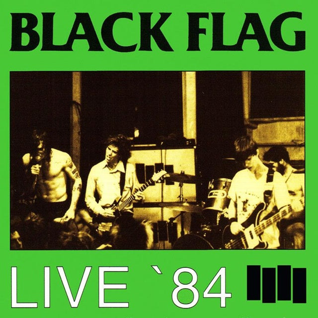 Arcade Sound - Black Flag - Live '84 - CD front cover