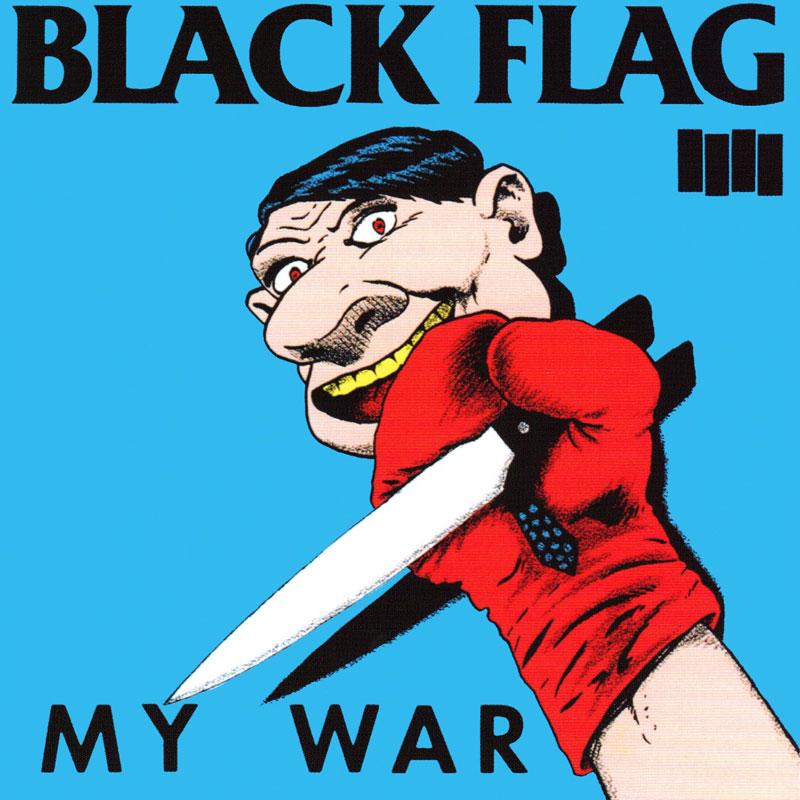 Arcade Sound - Black Flag - My War - LP/CD front cover
