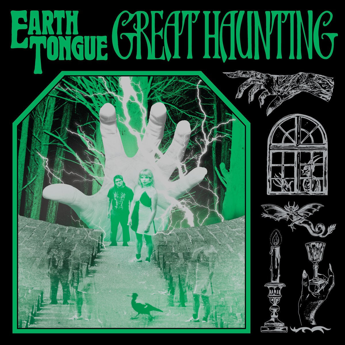 Arcade Sound - Earth Tongue - Great Haunting - LP/CD front cover