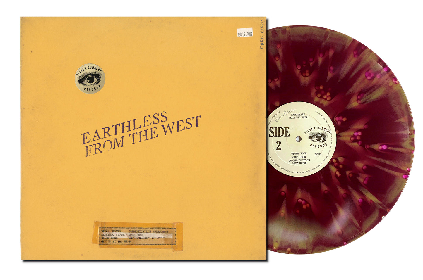 Arcade Sound - Earthless - From The West (live album) - LP front cover