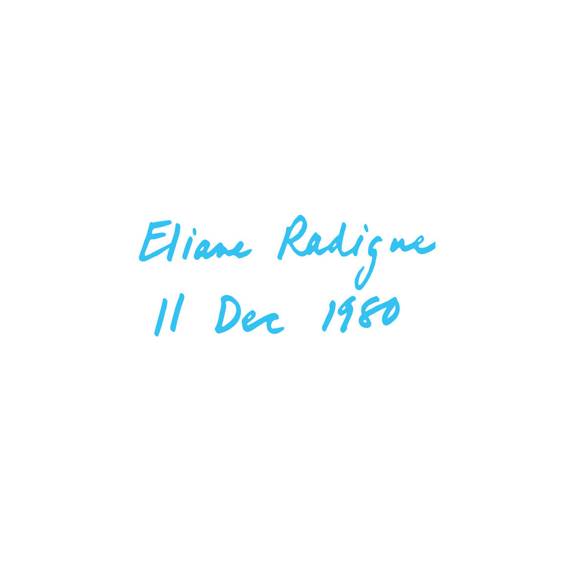 Éliane Radigue - 11 DEC 1980 - 2CD