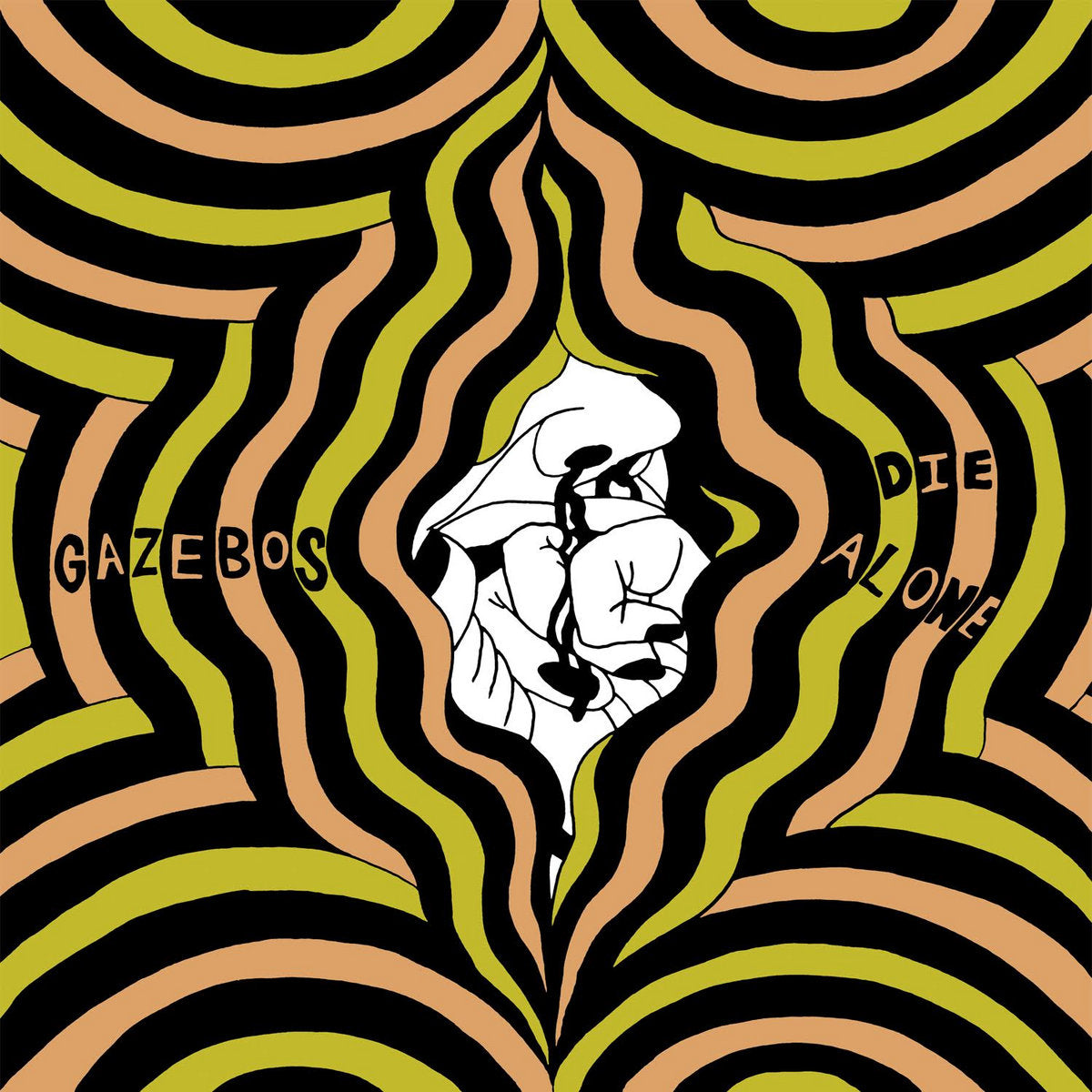 Arcade Sound - Gazebos - Die Alone - LP/CD front cover