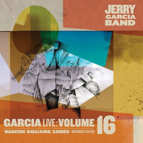 Arcade Sound - Jerry Garcia Band - GarciaLive Vol 16: November 15th 1991, Madison Square Garden - 3CD front cover