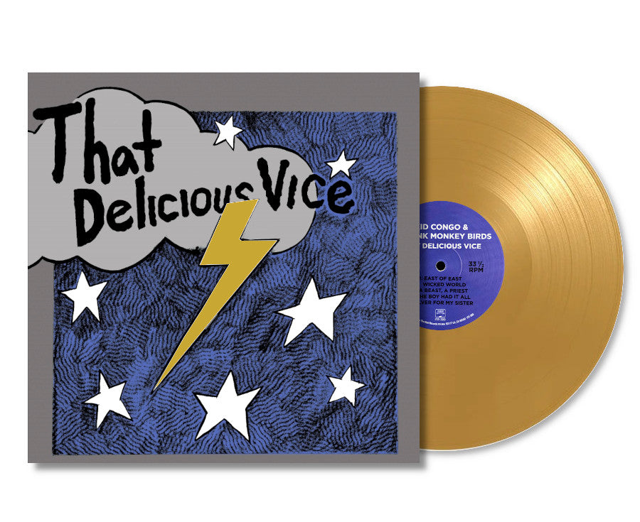 Arcade Sound - Kid Congo & The Pink Monkey Birds - That Delicious Vice - LP / CD front cover