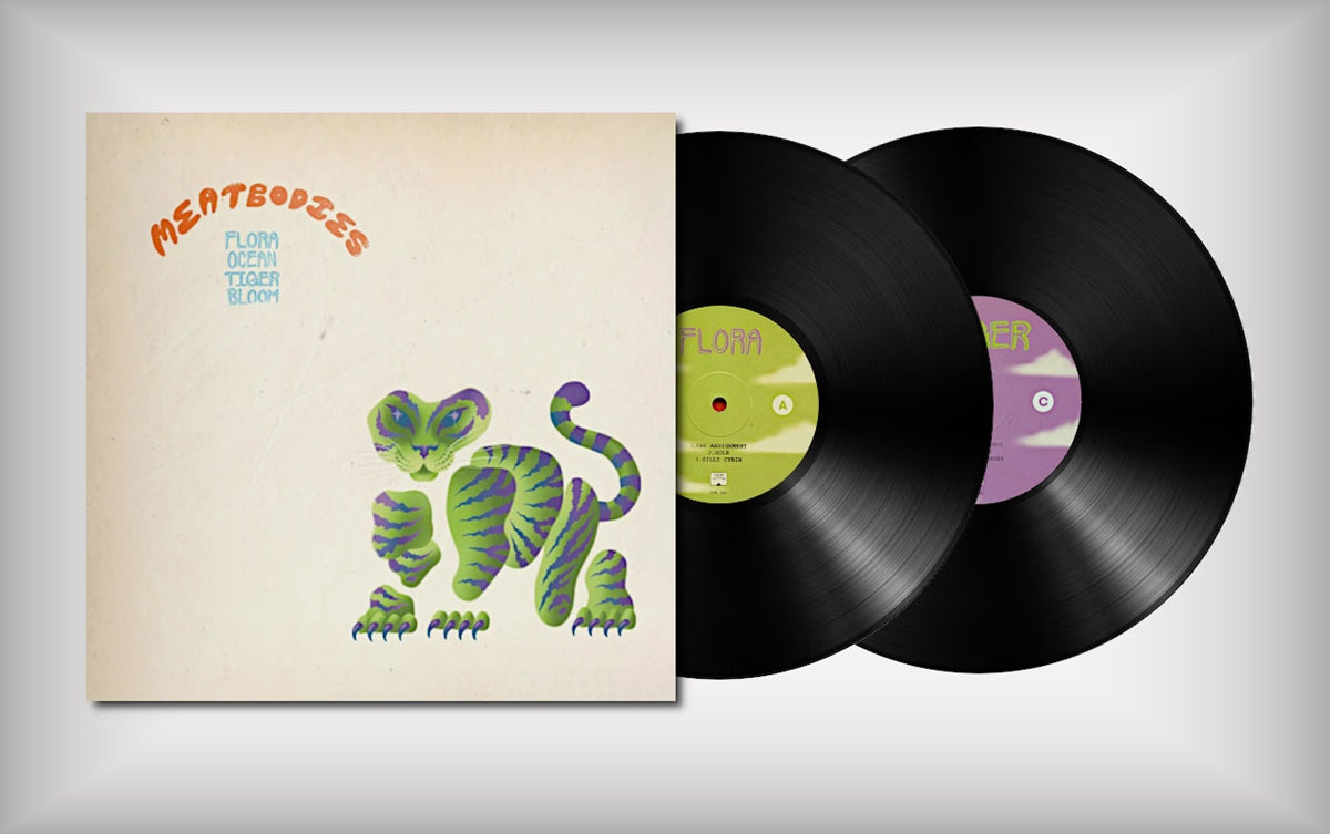 Arcade Sound - Meatbodies - Flora Ocean Tiger Bloom - 2LP front cover