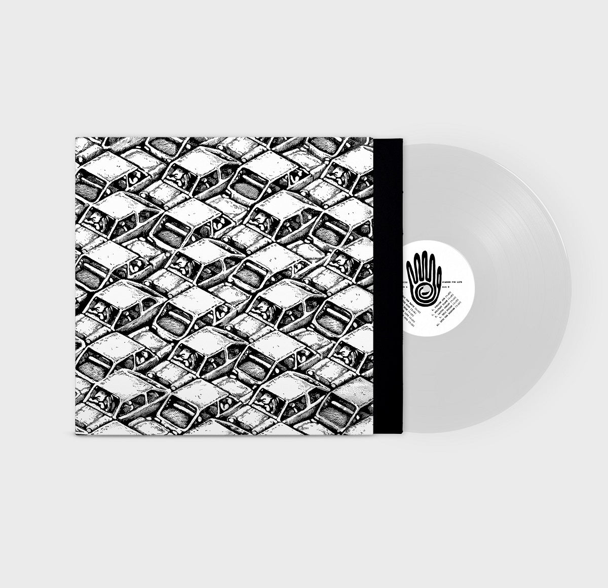 Arcade Sound - Military Genius - Scarred For Life - LP front cover