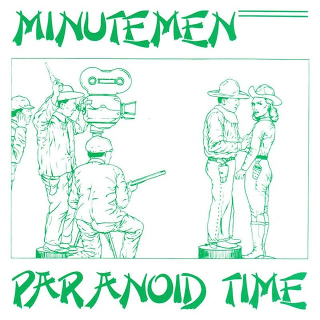 Arcade Sound - Minutemen - Paranoid Time - 7" front cover