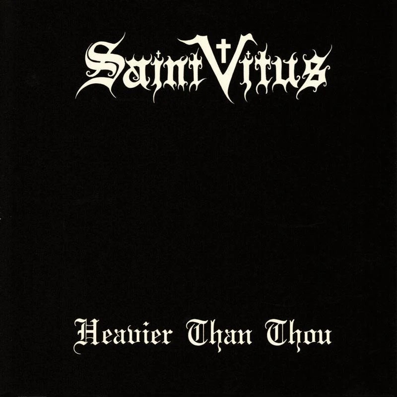 Arcade Sound - Saint Vitus - Heavier Than Thou - 2LP/CD front cover