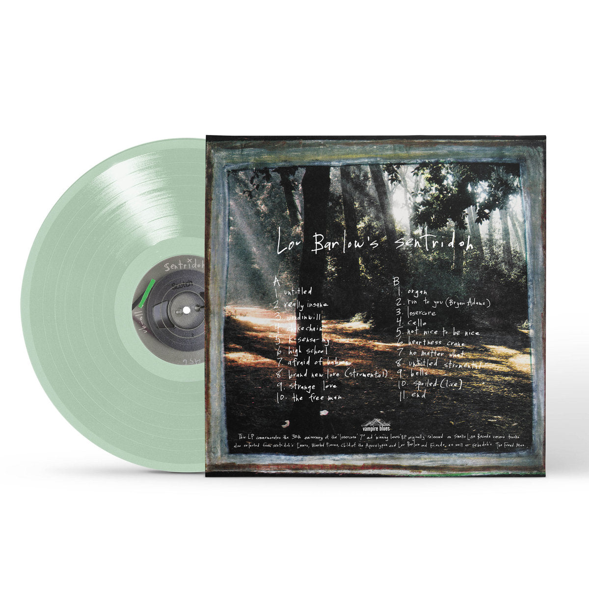 Arcade Sound - Sentridoh - Really Insane: A Lou Barlow Compendium - LP front cover