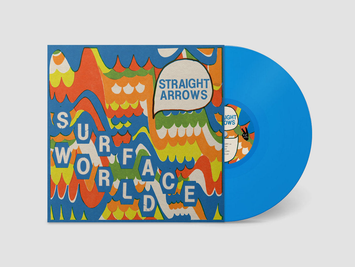 Arcade Sound - Straight Arrows - Surface World - LP/CD front cover