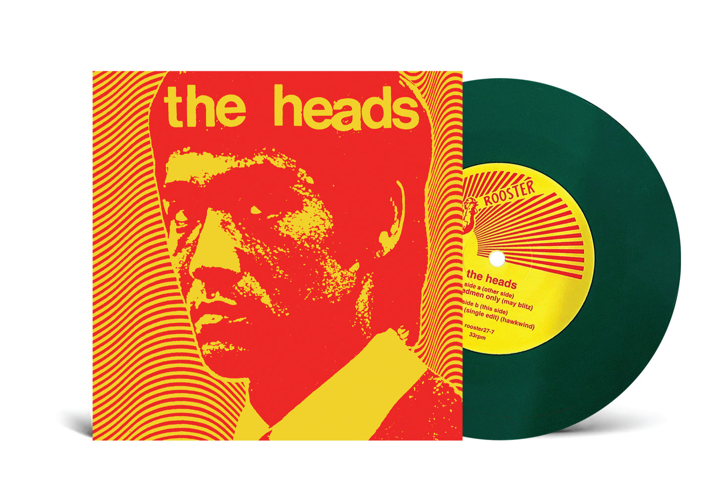 Arcade Sound - The Heads - For Mad Men - 7" front cover