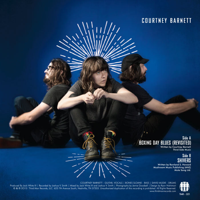 Arcade Sound - Courtney Barnett - Boxing Day Blues Revisited - 7" front cover