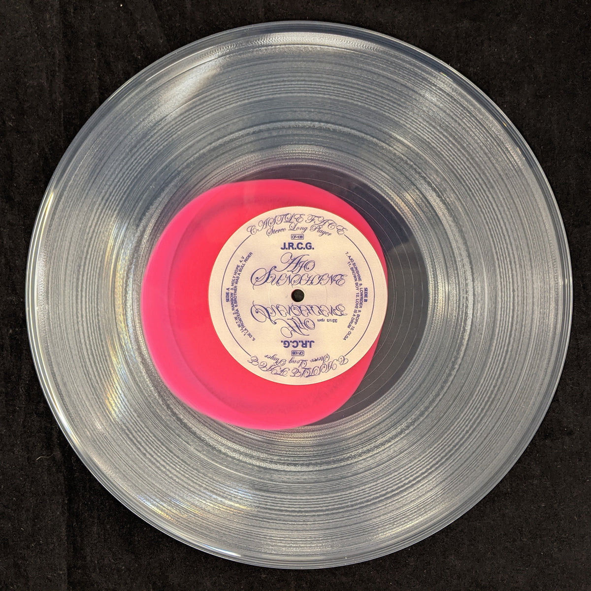 Arcade Sound - J.R.C.G - Ajo Sunshine (Neon Splatter Vinyl Edition) image