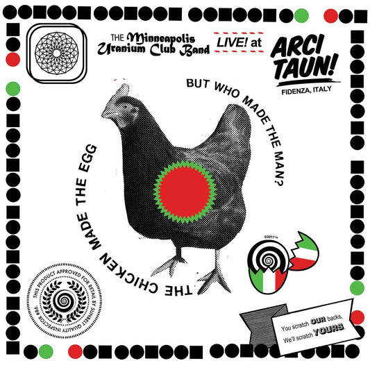 Arcade Sound - Uranium Club - Live At Arci Taun! - Col. LP / CD front cover