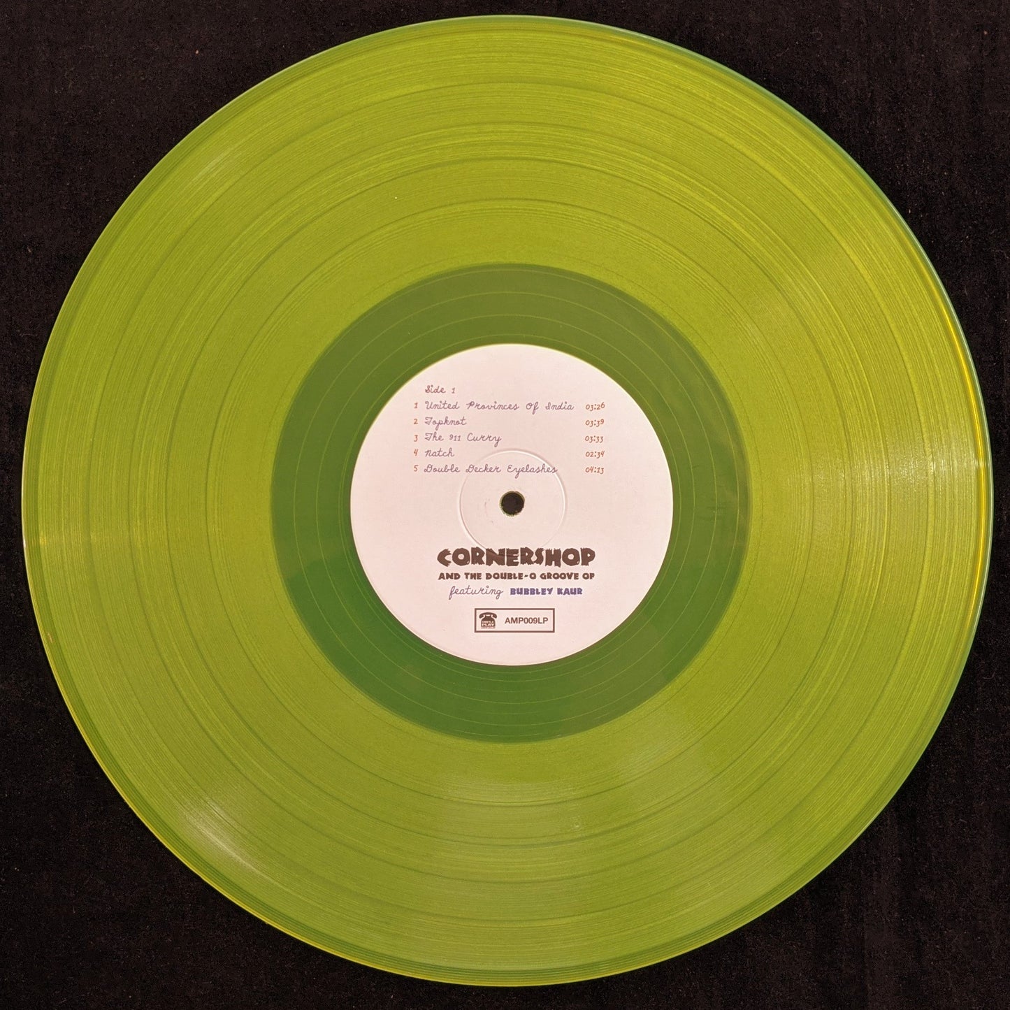 Arcade Sound - Cornershop / Bubbley Kuar - Cornershop And the Double-O Groove Of - LP/CD front cover