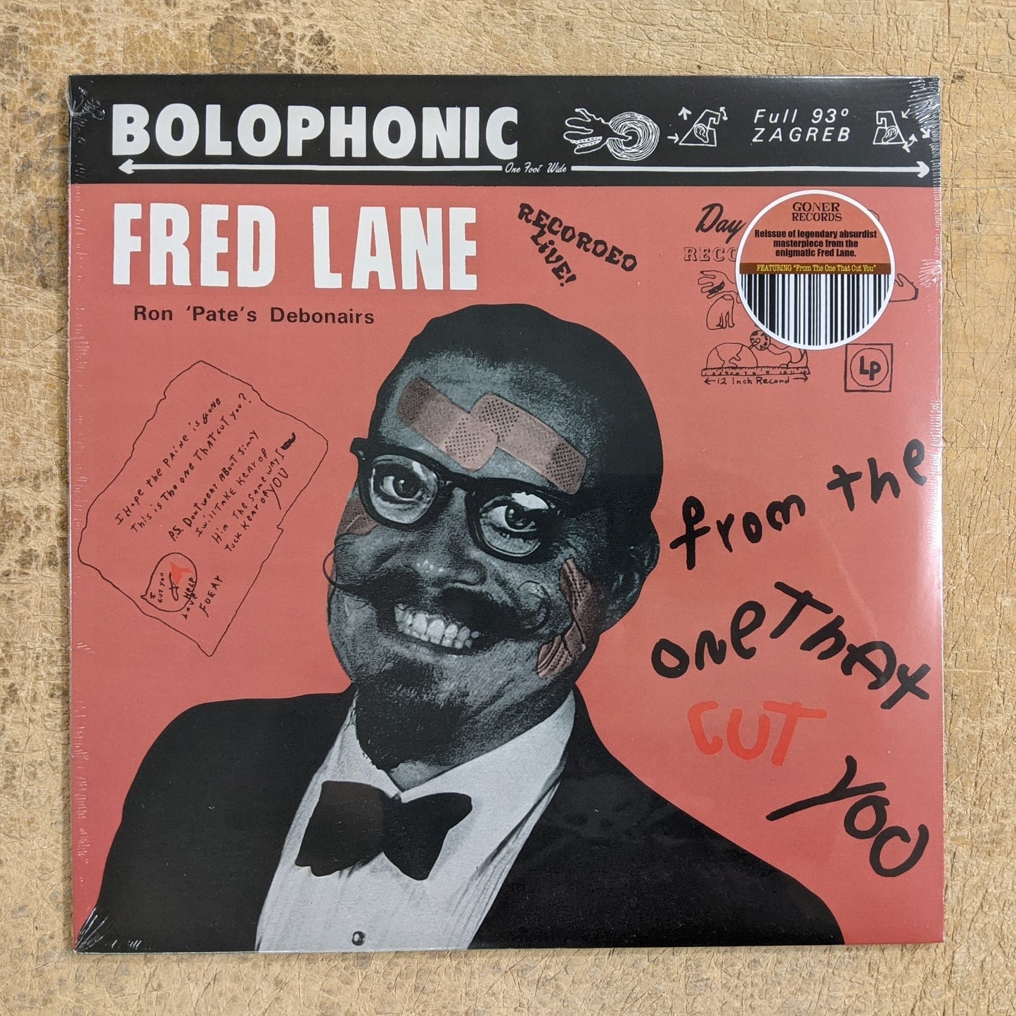 Arcade Sound - Fred Lane & Ron Pate's Debonairs - From the One That Cut You - LP image