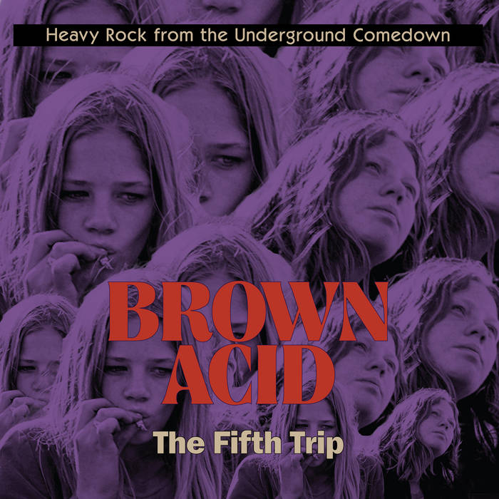 Arcade Sound - V/A - Brown Acid 5: The Fifth Trip - LP/CD front cover
