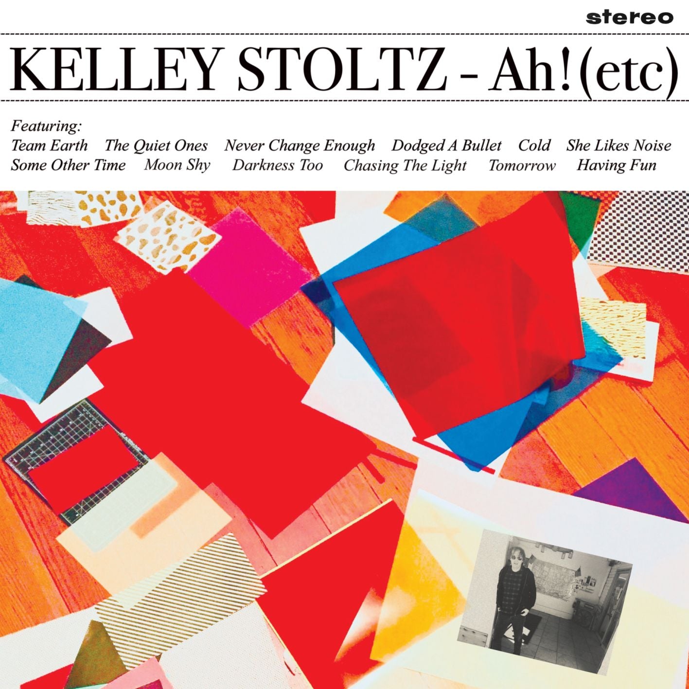 Arcade Sound - Kelley Stoltz - Ah! (etc) - LP/CD front cover