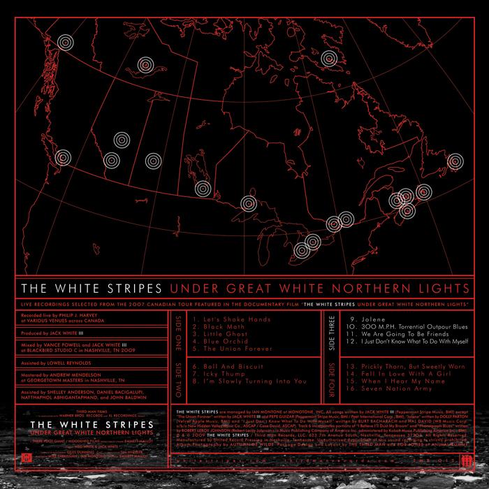 Arcade Sound - THE WHITE STRIPES - UNDER GREAT WHITE NORTHERN LIGHTS 2LP image