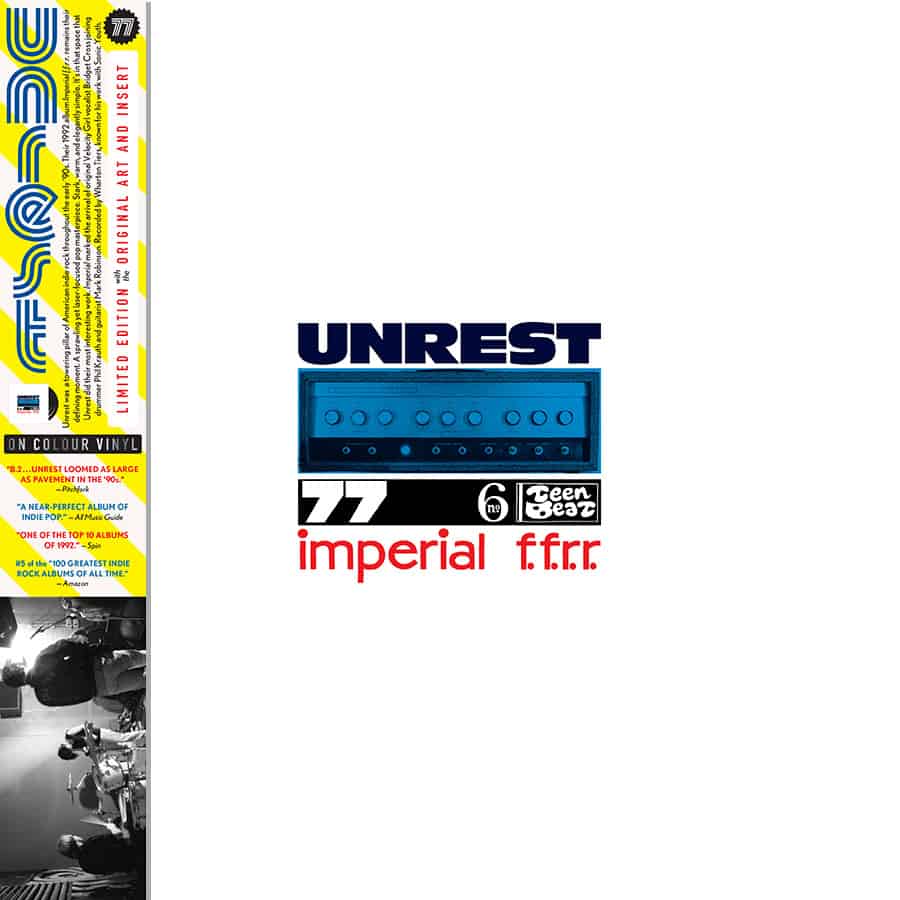 Arcade Sound - Unrest - Imperial F.F.R.R (1992) - Col. LP / CD image