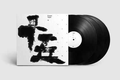 Arcade Sound - Erased Tapes 十五 (15th Anniversary Compilation) - 3xLP front cover
