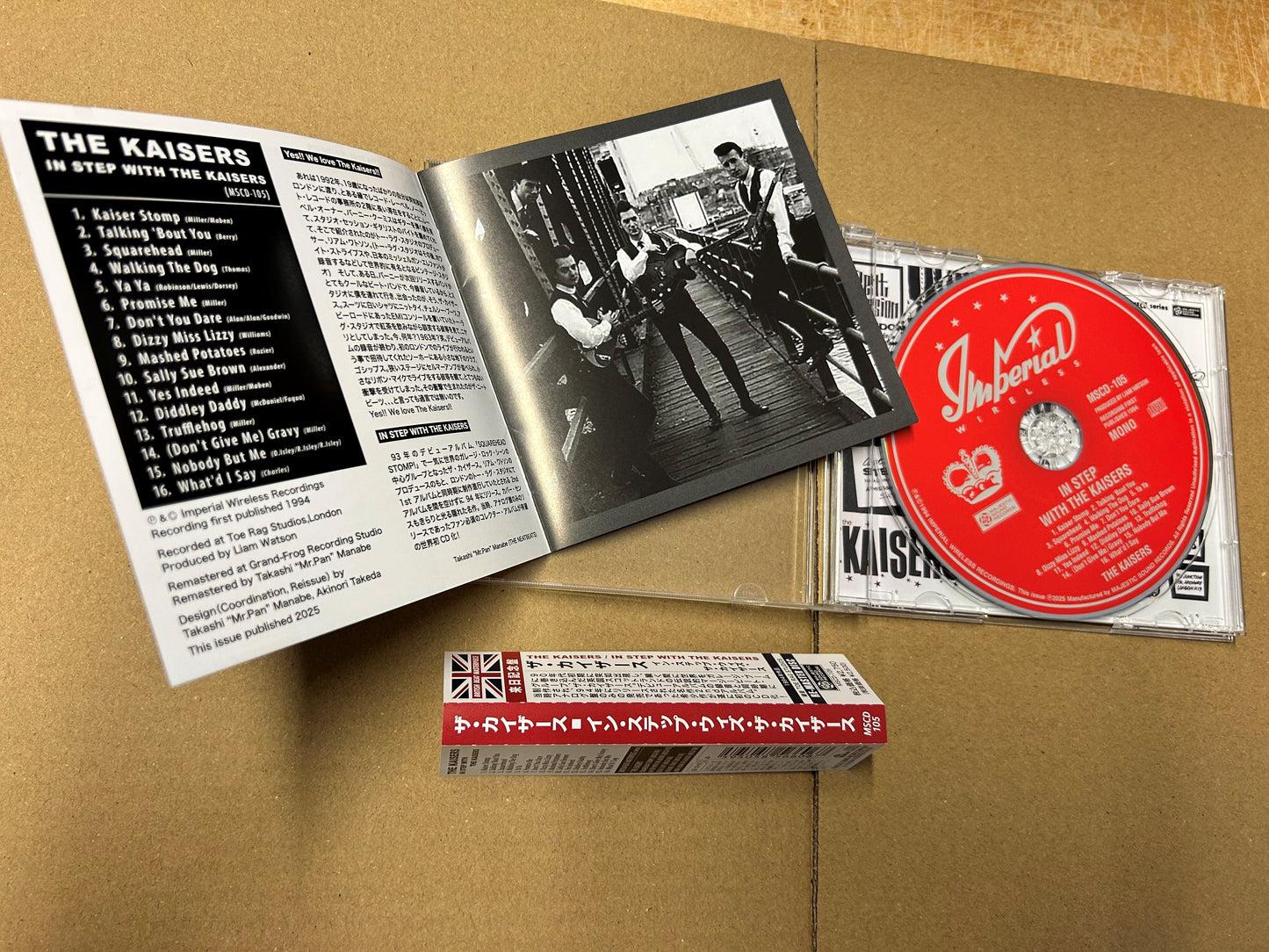 the Kaisers - In Step With CD