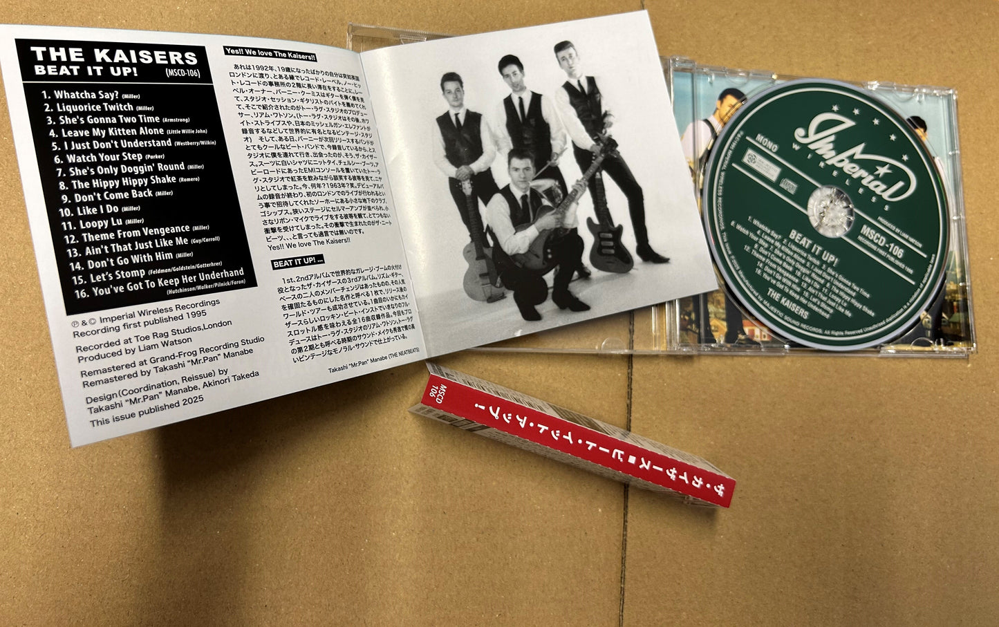 The Kaisers - Beat It Up!   CD