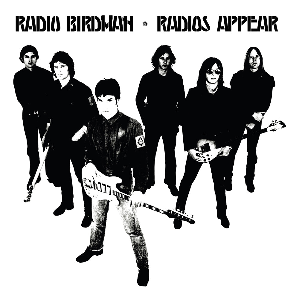 Arcade Sound - Radio Birdman - Radios Appear (White Version) front cover