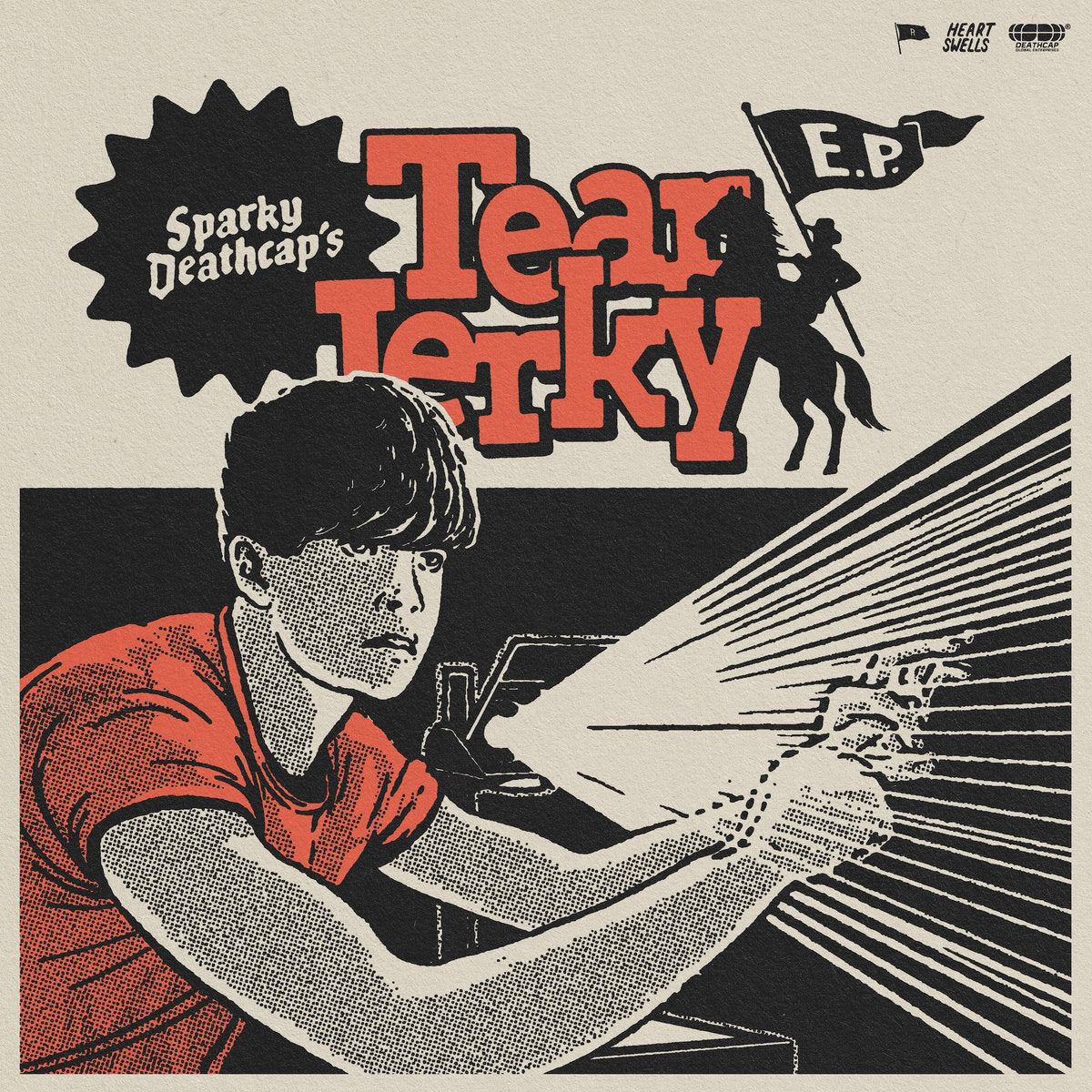 Arcade Sound - Sparky Deathcap - Tear Jerky EP front cover