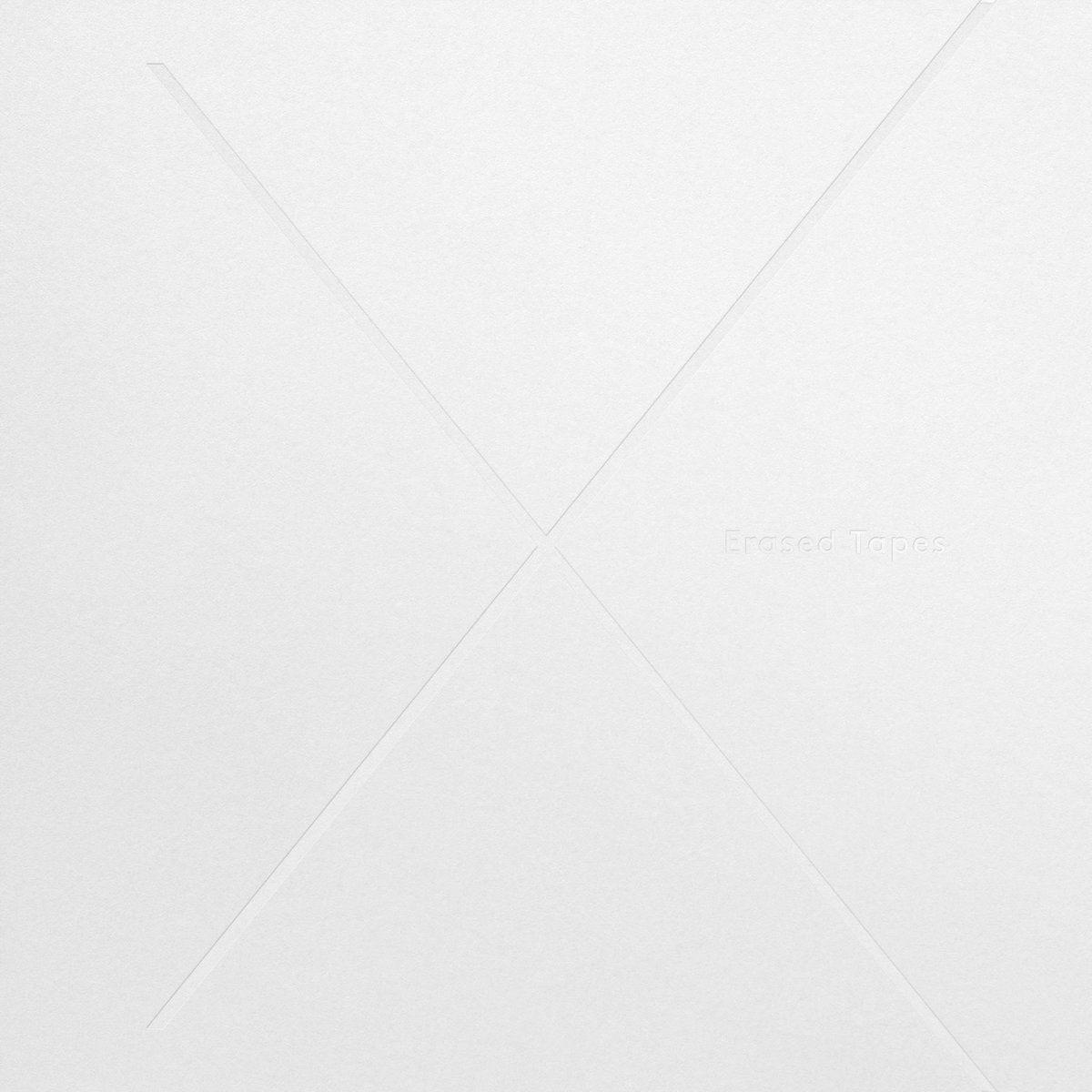 Arcade Sound - Various - Erased Tapes 1+1=X front cover