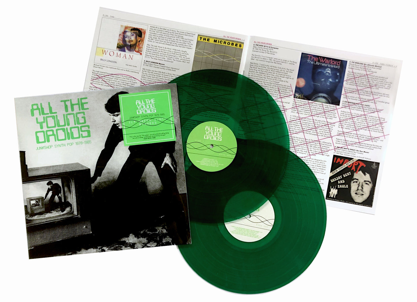 Various Artists - All The Young Droids: Junkshop Synth Pop 1978-1985 - 2LP/2CD