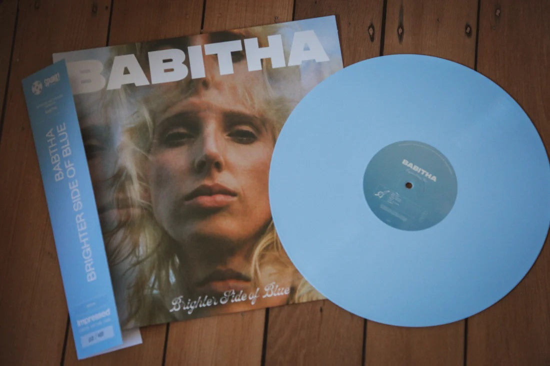 Arcade Sound - Babitha - Brighter Side Of Blue - LP front cover