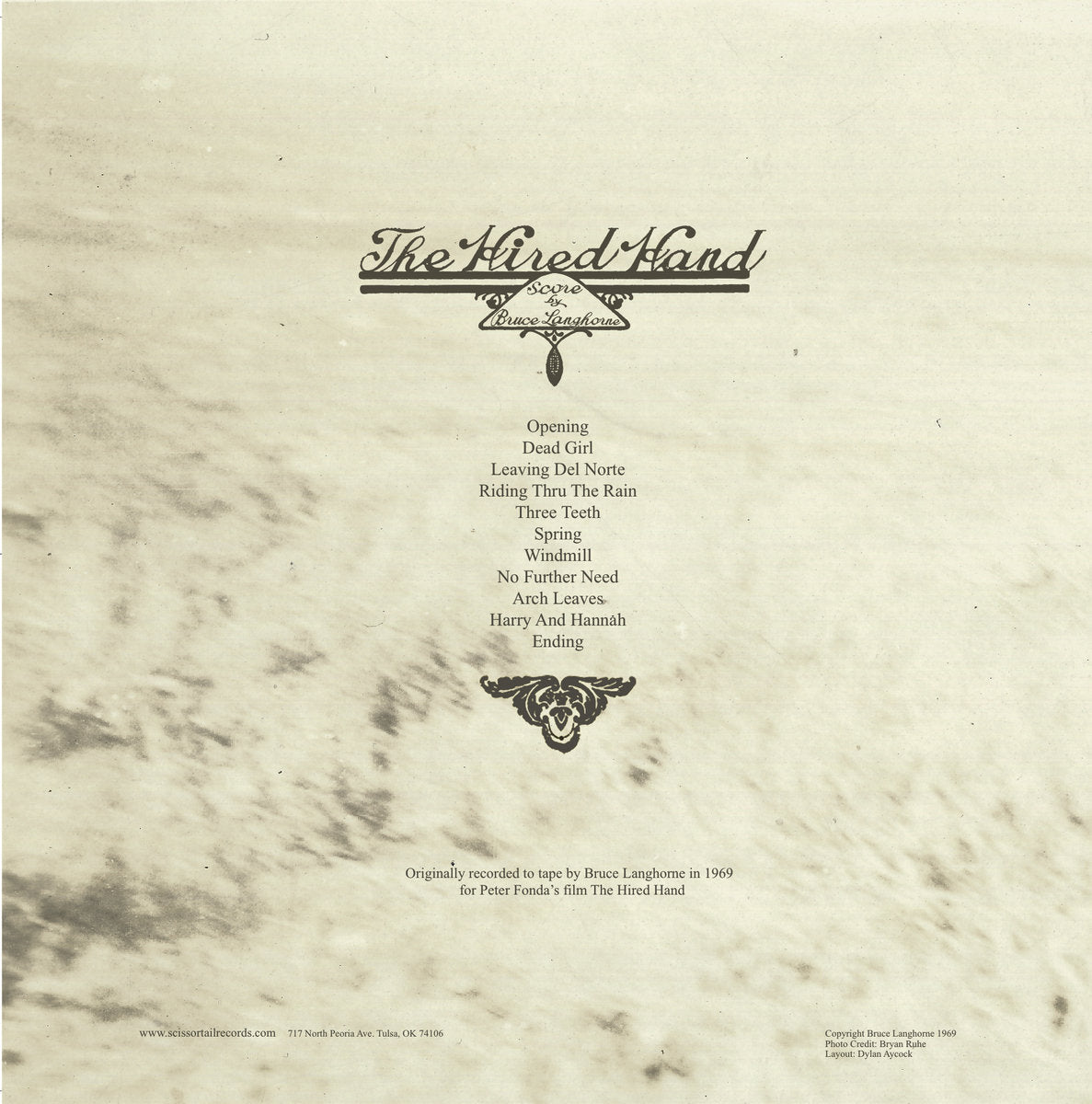 Bruce Langhorne - OST: The Hired Hand - LP