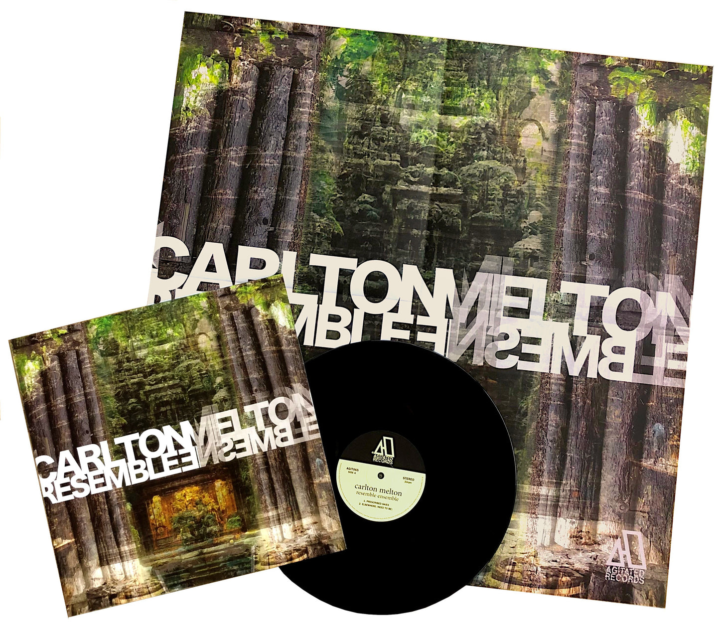 Arcade Sound - Carlton Melton - Resemble Ensemble - LP/CD front cover
