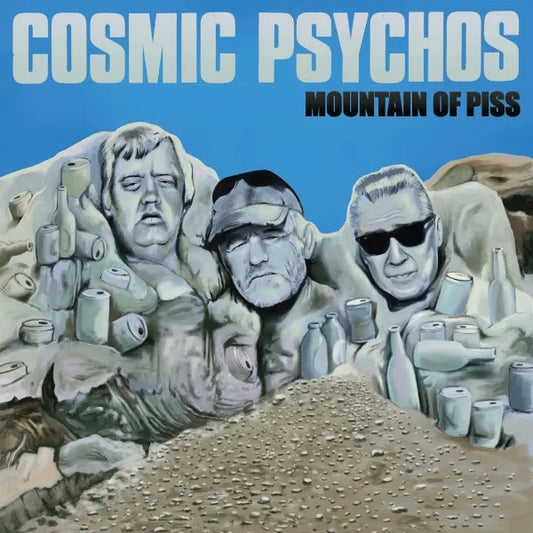 Arcade Sound - Cosmic Psychos - Mountain Of Piss - LP front cover