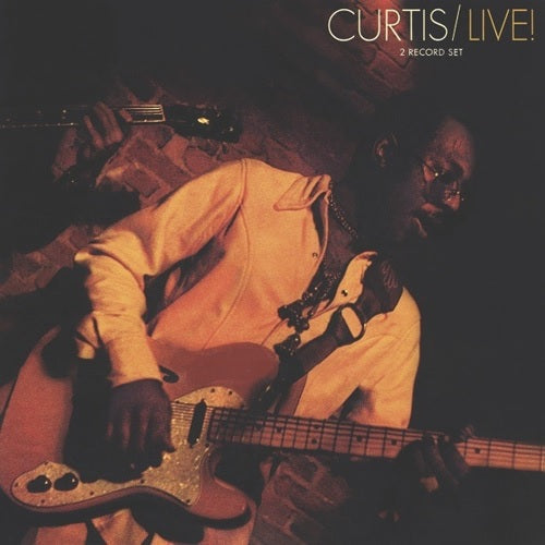 Arcade Sound - CURTIS MAYFIELD: CURTIS/LIVE! front cover