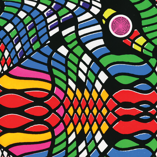 Arcade Sound - GREEN MILK FROM THE PLANET ORANGE & FUCKWOLF - LET'S SPLIT front cover