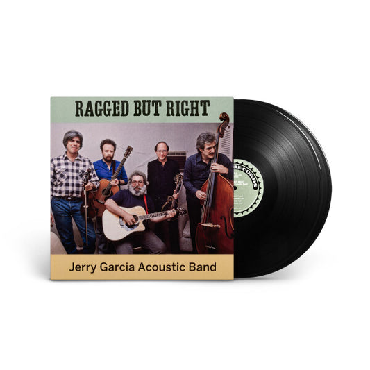 Arcade Sound - Jerry Garcia Acoustic Band - Ragged But Right - 2LP front cover