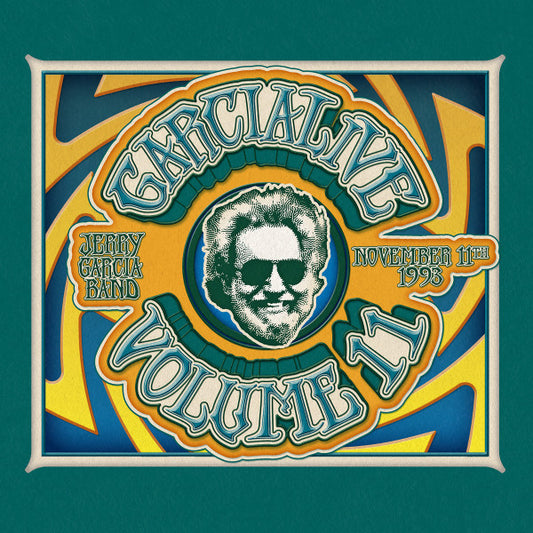 Arcade Sound - Jerry Garcia Band - GarciaLive Vol 11: November 11th 1993, Providence Civic Center - 2CD front cover