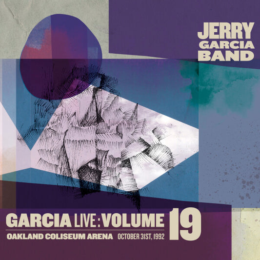 Arcade Sound - Jerry Garcia Band - GarciaLive Vol 19: October 31st 1992, Oakland Coliseum Arena - 2CD front cover