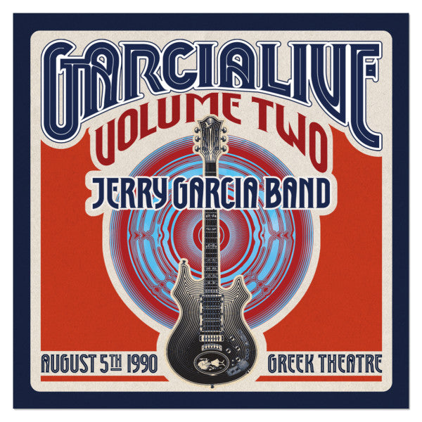 Arcade Sound - Jerry Garcia Band - GarciaLive Vol 2: August 5th 1990, Greek Theatre - 2CD front cover