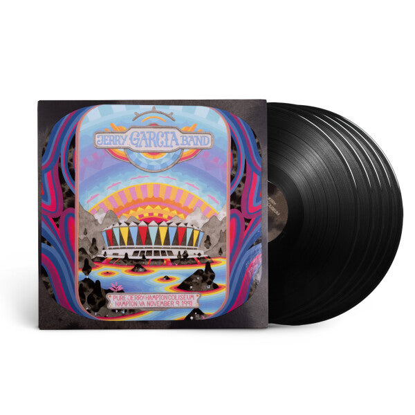 Arcade Sound - Jerry Garcia Band - Pure Jerry: Hampton Coliseum Hampton VA, November 9 1991 - 5LP Boxset front cover