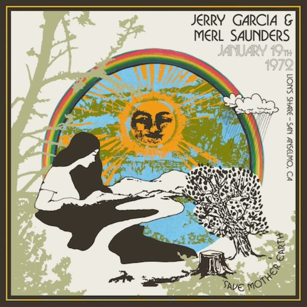 Arcade Sound - Jerry Garcia Band / Jerry Garcia & Merl Saunders - Heads & Tails: Volume 1 - LP front cover